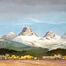 My project for course: Watercolor Fundamentals: Light and Color. Projekt z dziedziny  Malarstwo i Malowanie akwarelą użytkownika Terence Leach - 06.12.2024