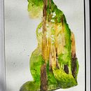 Forest Cat Ein Projekt aus dem Bereich Traditionelle Illustration, Naturalistische Illustration, Realistische Zeichnung und Aquarellmalerei von lbbykowski - 06.12.2024