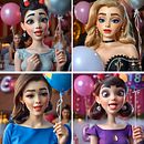 Happy Birthday Bob - Voice synthesis from text and facial animation. AI Content Creation, and AI Design project by Bob Doyle - 12.06.2024