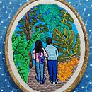 Mi proyecto del curso: Introducción al bordado botánico. Un projet de Broderie , et Design textile de jsichaca - 20.11.2024