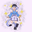 Personaje tipo gato. Design de personagens, Desenho digital, Ilustração digital, Ilustração tradicional, Mangá, Desenho, e Criatividade projeto de Vto - 08.12.2024