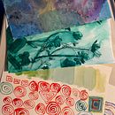 Mi proyecto del curso: Técnicas modernas de acuarela. Pintura em aquarela projeto de aurorasanpe - 08.12.2024