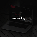 Underdog - Athletes Agency. Design, Design digital, Design gráfico, e Web Design projeto de socialenials - 09.12.2024