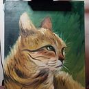 Sniffy. Un proyecto de Bellas Artes, Ilustración naturalista				, Pintura al óleo y Pintura de Arup Roy - 10.12.2024