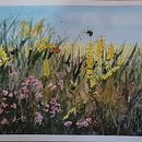 Autumn Meadow. Un progetto di Illustrazione tradizionale, Illustrazione naturalistica e Pittura di Catherine Hackett - 10.12.2024