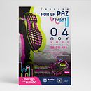 Carrera Neón por la Paz. Projekt z dziedziny Projektowanie graficzne użytkownika blueloranca - 11.12.2024