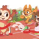 Children's Book Illustration  . % Wan Nurul Ezzati tarafından hazırlanan Dijital İllüstras, on, Karakter Tasarımı, Çocuk İllüstras, Ve onu projesi - 12.13.2024