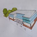 Perspectiva y sombras . 3D, Ilustração arquitetônica, Arquitetura, Desenho, Design de interiores, e Design de espaços projeto de adriana montaño - 13.12.2024