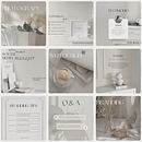 Mi proyecto del curso: Diseño de feed de Instagram con Canva. Projekt z dziedziny Projektowanie c, frowe, Projektowanie graficzne, Instagram, Marketing i Portale społecznościowe użytkownika Elizaveta Gnezdovskaya - 15.12.2024