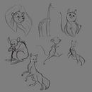 First day of drawing practice. Un projet de Conception de personnages, Illustration jeunesse, Dessin, Dessin au cra , et on de Kashif Qasim - 16.12.2024