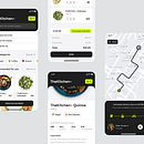 APP DE DELIVERY DE COMIDA SALUDABLE. Design de apps, Mobile Design, UX / UI, e Design de produto digital projeto de Daniela Frías Ibarra - 18.12.2024