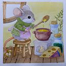 Proyecto del curso creación de personajes animales en acuarela para libros infantiles . Artes plásticas, Narrativa, Pintura e Ilustração tradicional projeto de Dena Núñez - 18.12.2024