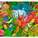 FABULAS PSICOTROPICAS. Ilustração tradicional, Desenho, Artes plásticas, Pintura, Design de personagens, Narrativa, Criatividade, e Pintura em aquarela projeto de Anxter one - 19.12.2024