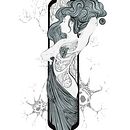 Ilustración al estilo Art Nouveau. Un projet de Illustration numérique, Dessin, Créativité , et Conception éditoriale de Ligia Gomadri - 19.12.2024