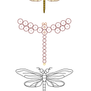 Dragonfly bag. Un progetto di Ricamo, Fashion design, Pittura, DIY, Upc, cling e Textile Design di Zozo Thomas - 21.12.2024