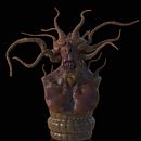 Alien Bust. Projekt z dziedziny  Modelowanie 3D,  Projektowanie 3D i 3D użytkownika Marconi Bomfim Paiva - 23.12.2024