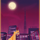 My project for course: Art Deco Style for Digital Illustration Ein Projekt aus dem Bereich Bildende Künste, Plakatdesign, Traditionelle Illustration und Digitale Illustration von Ana Correia - 24.12.2024