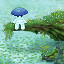 Mush-mush. Digital Illustration, Drawing, Design, Character Design, Stor, telling, Digital Drawing, and Art Direction project by Elena Jiménez Pizarro - 12.24.2024