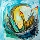 En proceso. Acr, lic Painting, Fine Arts, and Painting project by Vania Yunusic - 12.26.2024