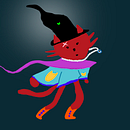 Rail the Cat . Design de caractere & Ilustrație digitală de ainon55 - 12.28.2024