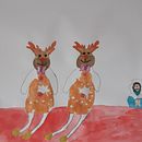 Rein deers. Un proyecto de Artesanía de alexandra_irimia91 - 29.12.2024