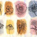 Random creative stuff. Een project van  Beeldende kunst,  Ontwerp, Traditionele illustratie, Schilderij,  Creativiteit, Creativiteit met kinderen y Sketchbook van dena007_p - 01.01.2025