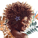  Illustrated portrait final project - Africa. Een project van  Beeldende kunst, Traditionele illustratie, Schilderij, Aquarelschilderen,  Tekening,  Portrettekening y  Artistieke tekening van dena007_p - 01.01.2025