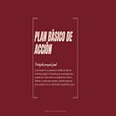 Plan básico de acción. Un progetto di Content marketing, Marketing digitale, Marketing per Facebook, Growth Marketing, Marketing per Instagram, Marketing, Mobile marketing e Social media di Carla González Aguilera - 03.01.2025