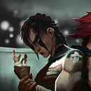 Fanart_VI Arcane. Un proyecto de Pintura digital e Ilustración digital de matilde_oliveira24 - 03.01.2025