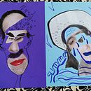 Exo sur le cubisme et autoportrait . Projekt z dziedziny  R, sunek, R, sunek ołówkiem, Design, Trad, c i jna ilustracja użytkownika eck_illustration - 03.01.2025
