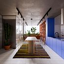 Interior CGI . Arsitektur, Desain Interior, Fotografi Digital, Arsitektur Interior, Dan pemodelan 3D proyek oleh Omar ElSarawy - 01.04.2025