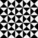 Truchet tiles. JavaScript, Motion Graphics, Multimedia, and Programming project by christianpaeznegron - 01.05.2025