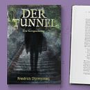 Editorial- und Coverdesign zu "Der Tunnel" von Dürrenmatt. Design, Editorial Design, Graphic Design, T, and pograph project by Seraina - 01.05.2025