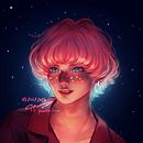 Final project: Lighting and Color for Digital Portraits in Photoshop. Un proyecto de Ilustración tradicional, Ilustración digital y Pintura digital de Kim Bảo Ngọc Nguyễn - 05.01.2025