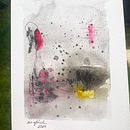  Landscape in December 02. Een project van Aquarelschilderen,  Creativiteit,  Beeldende kunst, Schilderij y Naturalistische illustratie van Wibke Glück - 05.01.2025