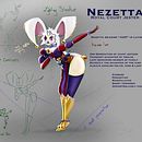 Nezetta the Royal Court Jester. Un progetto di Character design, Arte concettuale, Disegno digitale, Illustrazione digitale, Pittura digitale e Illustrazione tradizionale di Jerlyn Salazar - 06.01.2025