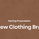 Naming for a clothing brand. Br, ing, Identit, Creative Consulting, Design Management, and Naming project by camilo_bernate - 01.07.2025