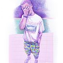 My final ballpoint pen illustration Ein Projekt aus dem Bereich Bildende Künste, Traditionelle Illustration, Zeichnung, Porträtzeichnung, Realistische Zeichnung und Artistische Zeichnung von alexandra_ve - 07.01.2025