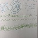 Water and texture. Un proyecto de Dibujo de maryhreynolds - 08.01.2025