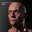 Busto. Un proyecto de 3D, Diseño de personajes 3D y Modelado 3D de Andrés Pizarro Delgado - 08.01.2025