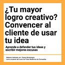 Logro Creativo- Copywriting para copywriters- Daves Montenegro. Een project van  Reclame, Communicatie, Cop, writing, Stor y telling van daves_montenegro - 09.01.2025