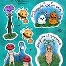 Ilustración de personajes adorables inspirados en la naturaleza. Character Design, Digital Drawing, Digital Illustration, and Drawing project by Miriam JT - 01.09.2025