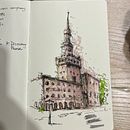 Opole Poland . % Konstancja Tanjga tarafından hazırlanan Mimari İllüstras, on, Çizim, Mürekkep İllüstras, onu, Eskiz defteri, Ve Eskiz çizimi projesi - 01.09.2025