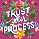 My First Floral Lettering. Lettering digital, e Lettering projeto de inaszaizafun - 11.01.2025