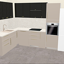 Kitchen  Ein Projekt aus dem Bereich Innendesign, Innenarchitektur, Innenarchitektur und Raumgestaltung von Weronika Pawlikowska - 11.01.2025