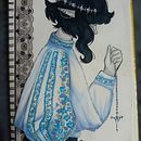 Proyecto Final - Coloreado con marcadores para dibujo manga . Comic, Ilustrație tradițională, Teoria culorilor și Manga de Andrea Sanabria - 01.12.2025