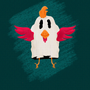 Farm Ghost Chicken. Digital Illustration, and Drawing project by Matheus Vaz Camargo - 01.13.2025