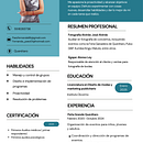 CV antes y después. Un projet de Business, Communication, Conseil créatif, Gestion de portefeuille , et Création de costumes de Fernanda Paez - 14.01.2025