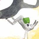 Osioł z Muzykantów Miejskich z Bremy. Projekt z dziedziny Trad, c, jna ilustracja,  R, sunek, Projektowanie postaci, Malowanie akwarelą i Sketching użytkownika Eleanna Choraiti Sideri - 15.01.2025