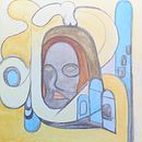 My three initial paintings for the course: Introduction to Abstract Painting. Een project van  Acr, lschilderij,  Beeldende kunst y Schilderij van Chris Auret - 18.01.2025